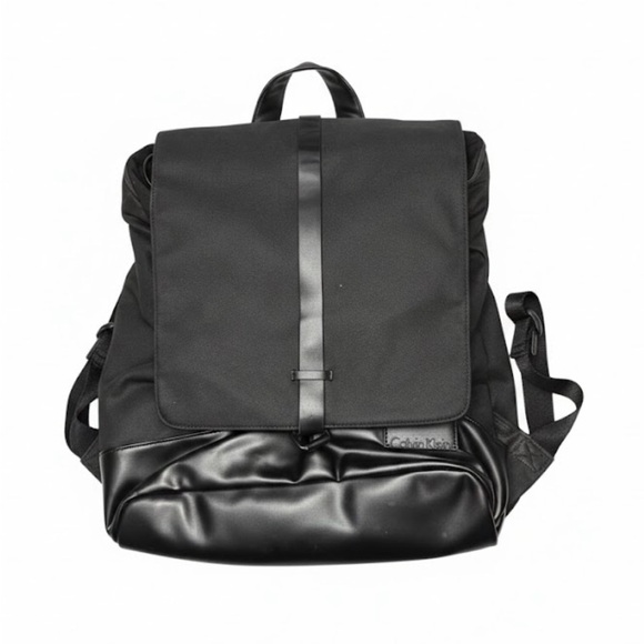 Calvin Klein Other - Calvin Klein Matte Black Backpack